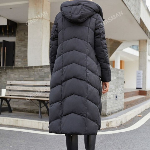 NWT Gasman Long Hooded Parka Puffer Jacket - Picture 2 of 7